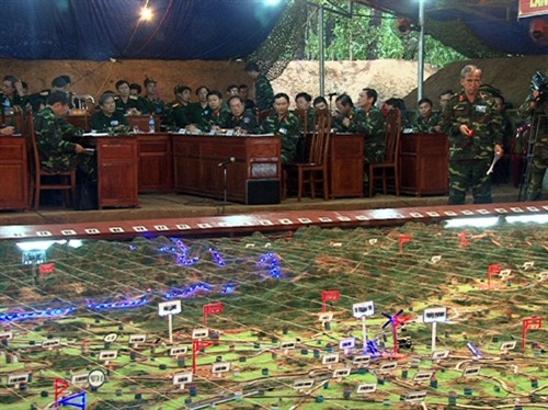 Đảng ủy Quân sự tỉnh thông qua quyết tâm tác chiến phòng thủ điều chỉnh của chỉ huy trưởng Bộ CHQS tỉnh Quảng Trị